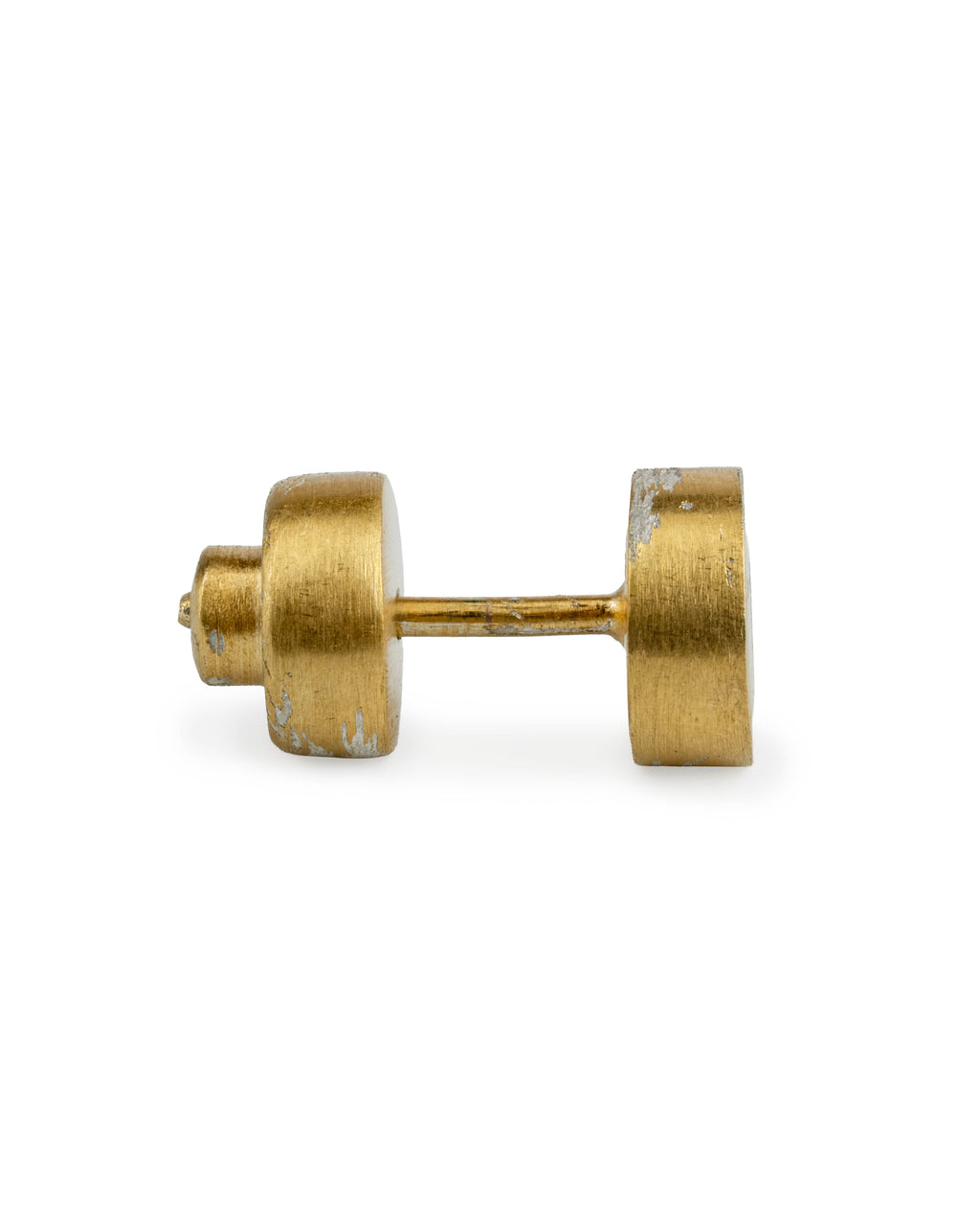 Parts of Four Tiny Stud Earring (0.1 CT, Blue Diamond Slab) – Sterling Acid Gold + Blue Diamond 0.1 CT