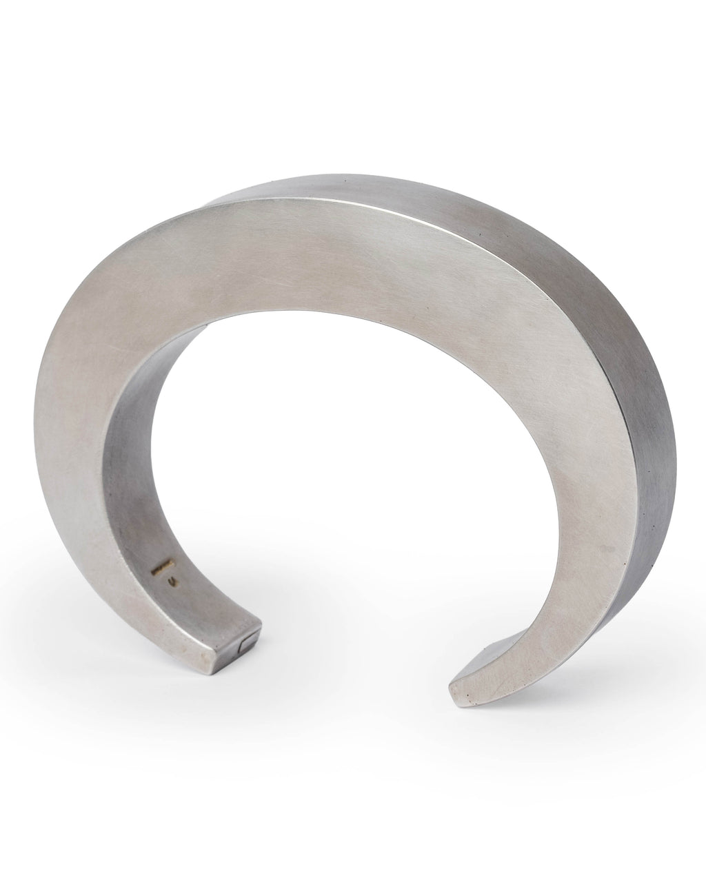 302-3-AS-M_Parts of Four Crescent Bracelet (15mm) – Acid Silver