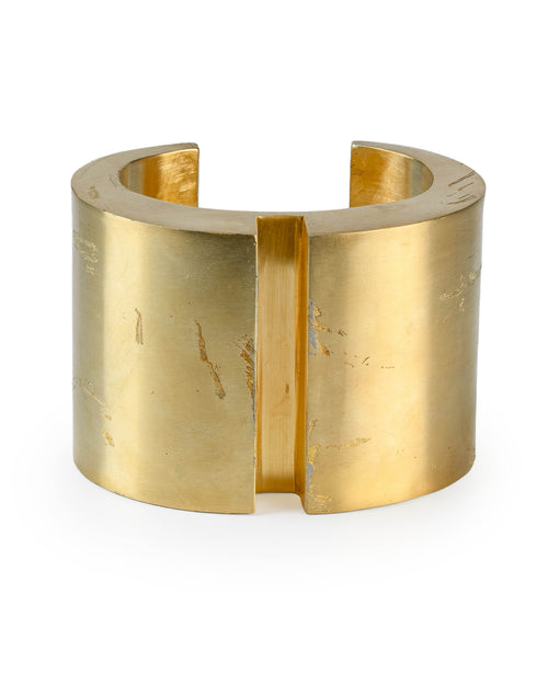 802-8-AG-M_Parts of Four Crescent Rift Bracelet 60mm – Acid Gold