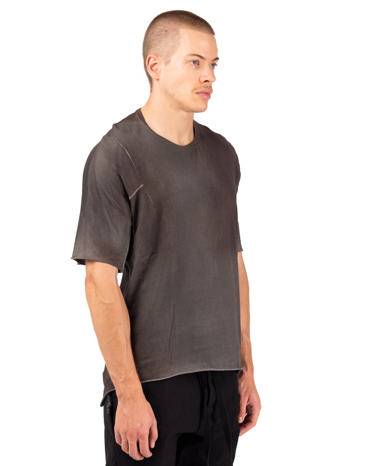 T-Shirt LOYAL T von 69 BY Isaac Sellam in Chrome-Agnon