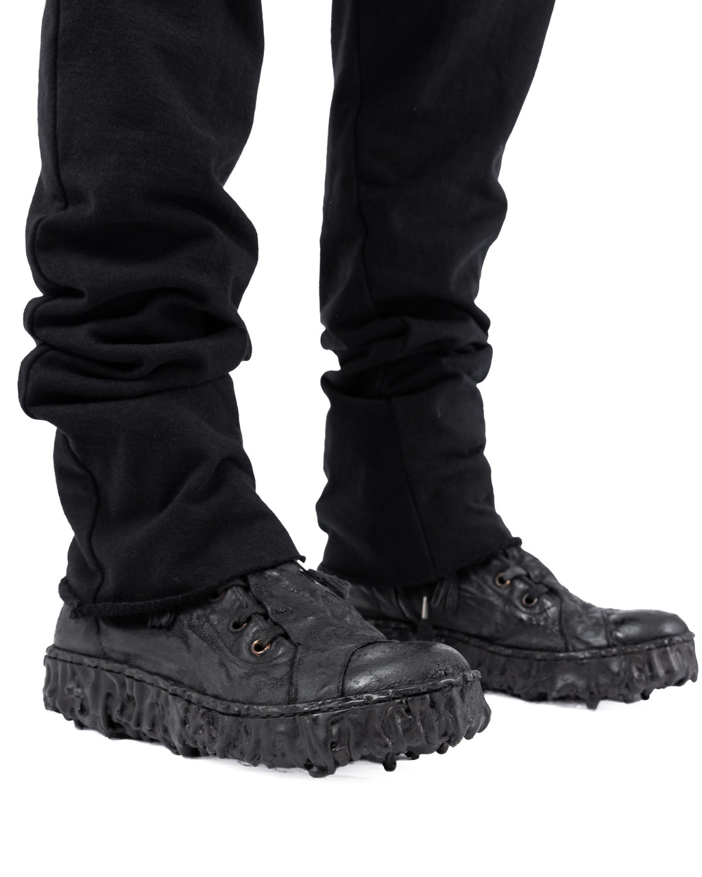 Cotton Woven Pants – Black | DEVOA | MONOLYT