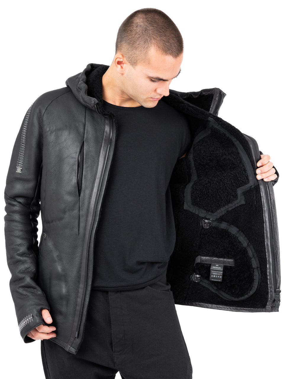 Isaac-Sellam-Experience-Jacke MALFAITEUR – Strak Noir