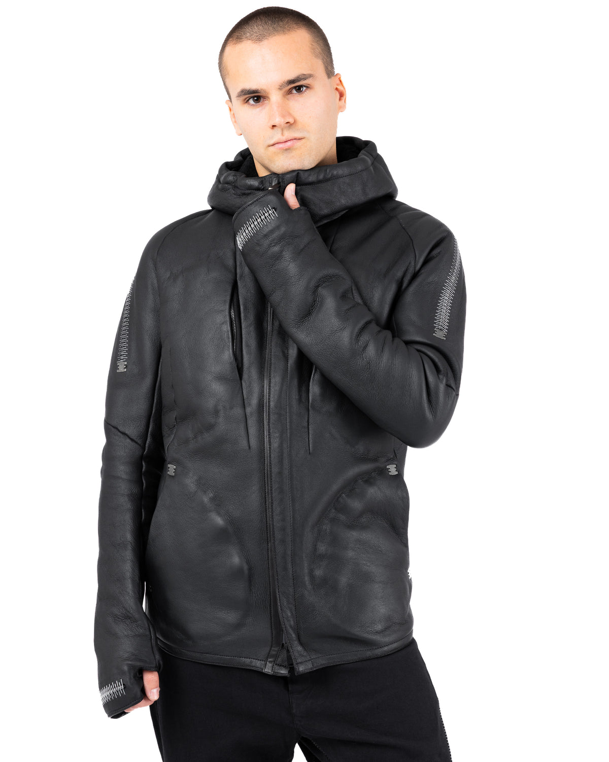 Isaac-Sellam-Experience-Jacke MALFAITEUR – Strak Noir