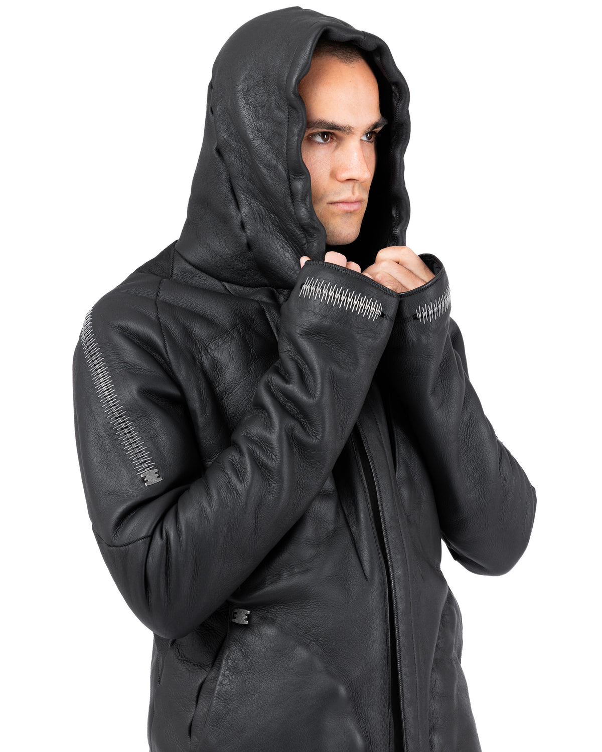 Isaac-Sellam-Experience-Jacke MALFAITEUR – Strak Noir