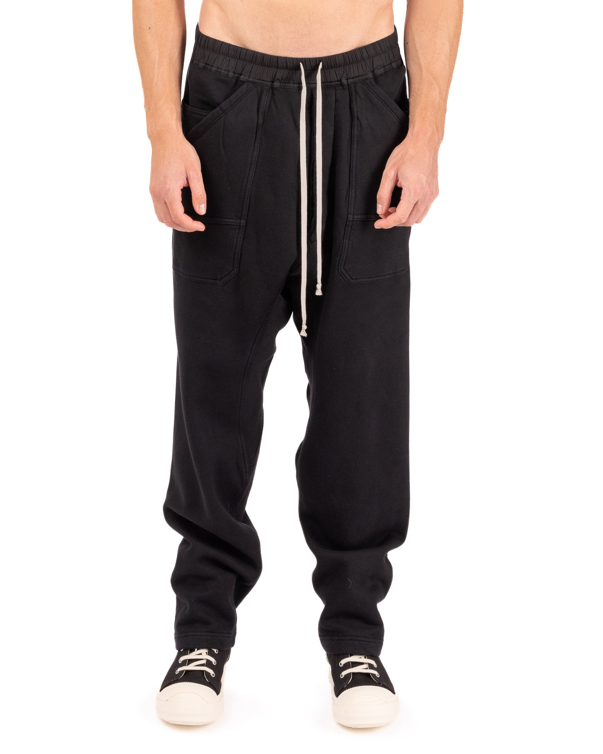 DRKSHDW Rick Owens Classic Cargo Drawstring – Black