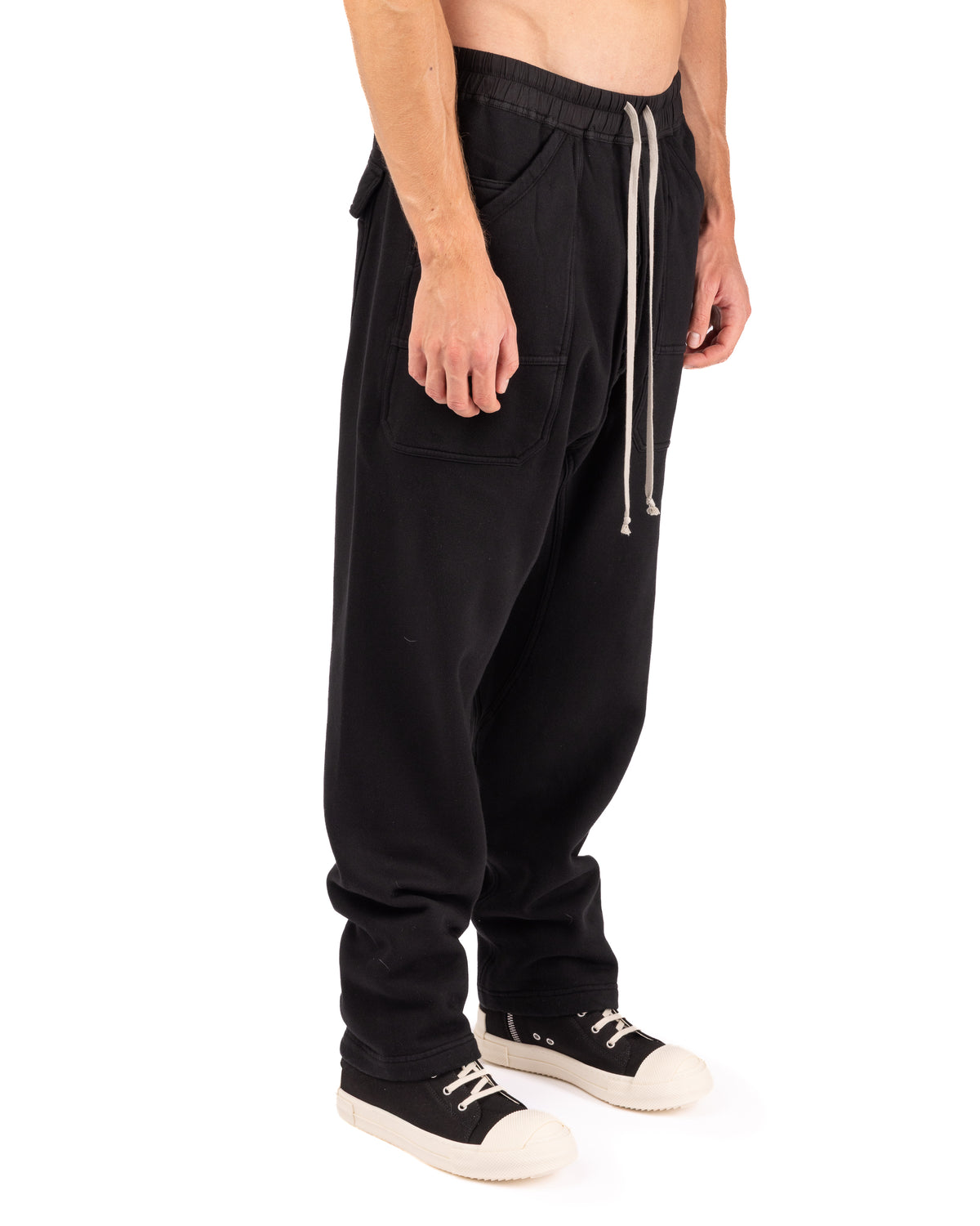 DRKSHDW Rick Owens Classic Cargo Drawstring – Black