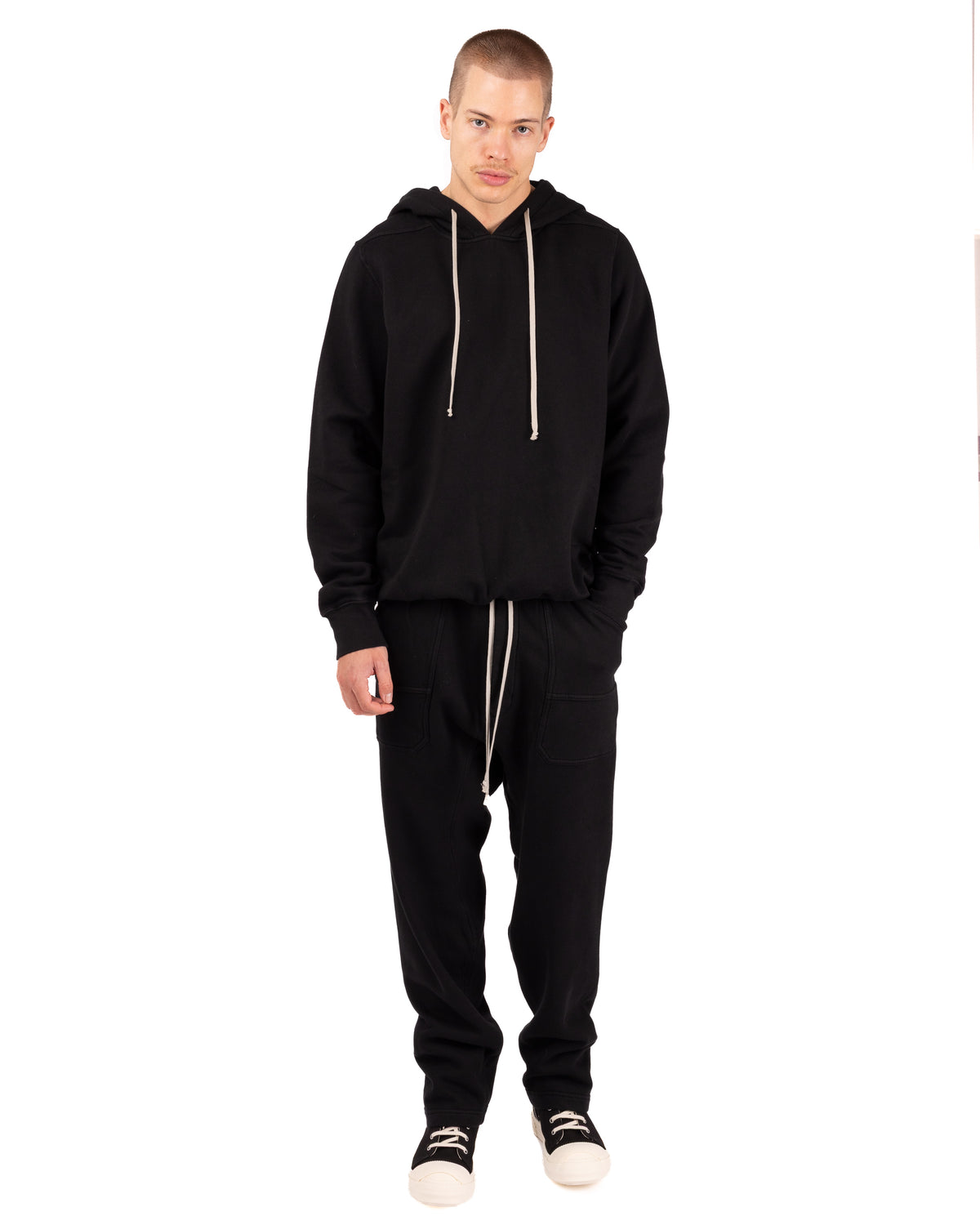 DRKSHDW Rick Owens Classic Cargo Drawstring – Black