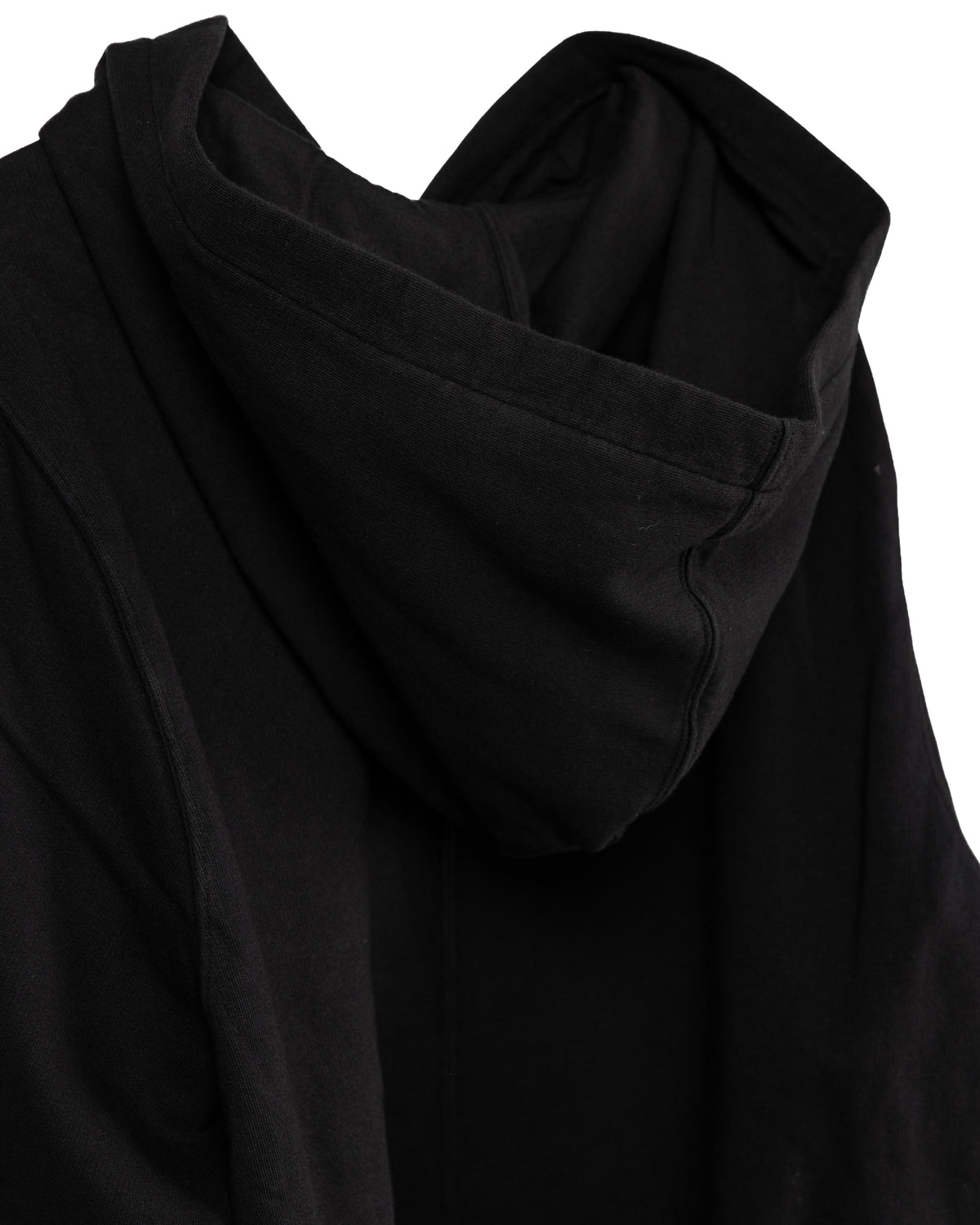 DRKSHDW Rick Owens Oversized Hoodie Black 3 Detail