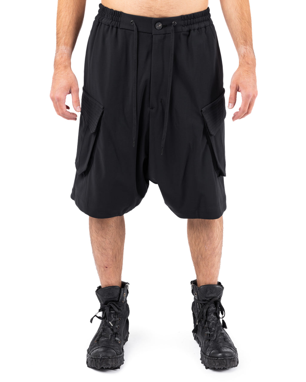 Technical Woven Pants – Black | DEVOA | MONOLYT